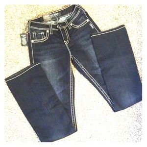NWT Silver Natsuki Flap Denim (26×35)